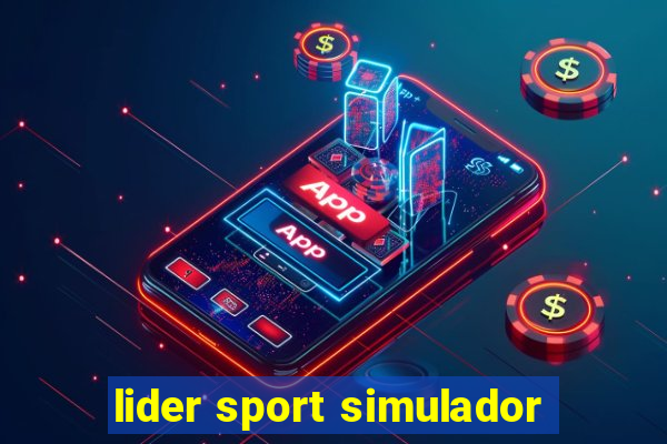 lider sport simulador